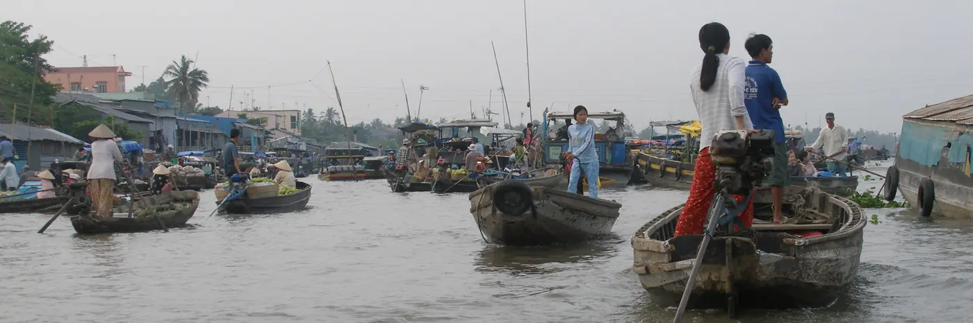 delta du Mékong, au Vietnam