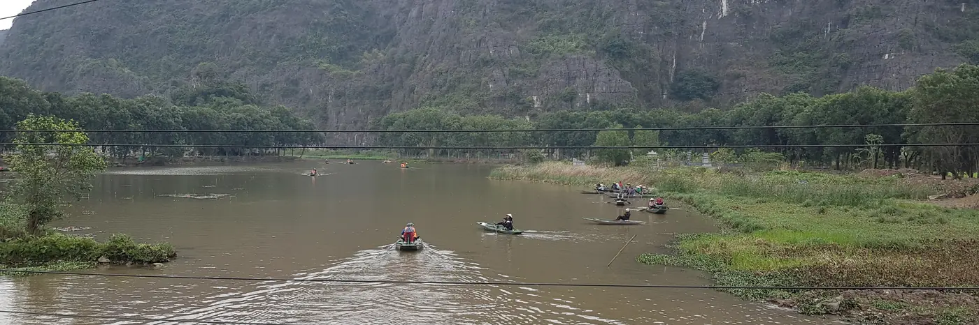 Tam Coc, au Vietnam