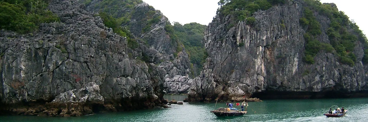 baie d'Ha Long, au Vietnam